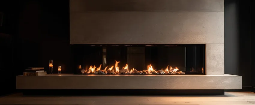 Gas Fireplace Ember Bed Design Services in Goldsboro, North Carolina