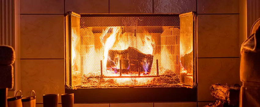 Mendota Hearth Landscape Fireplace Installation in Goldsboro, North Carolina