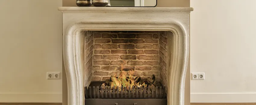 Vintage-style Fireplace Redesign in Goldsboro, North Carolina