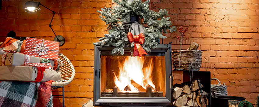 Travis Industries Linear Gas Fireplace Installation in Goldsboro, North Carolina