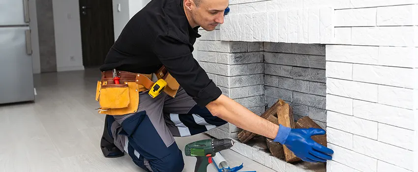Fireplace Damaged Damper Frame Repair Services in Goldsboro, North Carolina