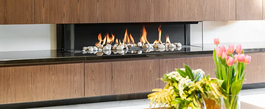 Double-height Fireplace Design Refurbishment in Goldsboro, North Carolina